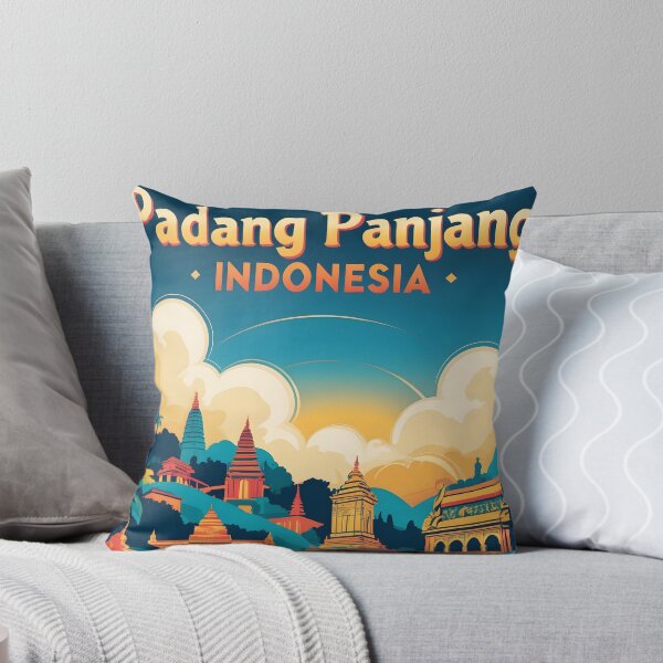 Item preview, Padang Panjang Indonesia Vintage Travel Tourism designed and sold by TravelersGems.