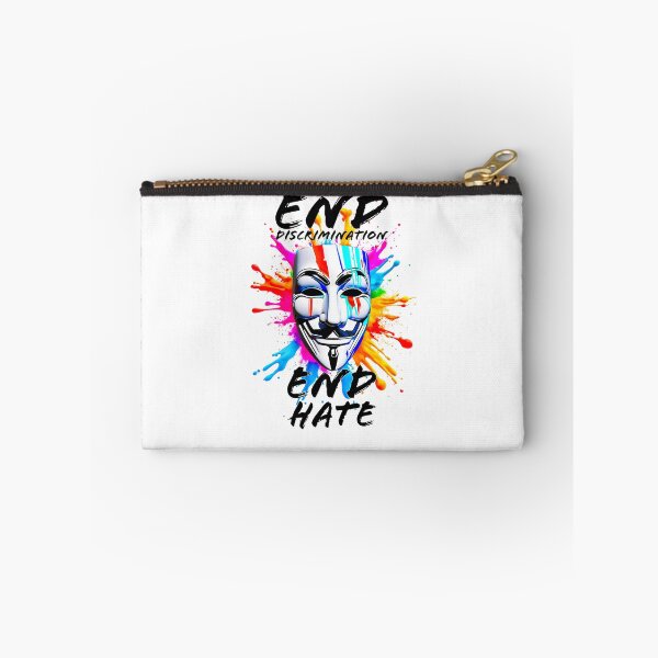 Item preview, Protest slogans. Anonymous. End discrimination, End hate. designed and sold by Drone-tees.