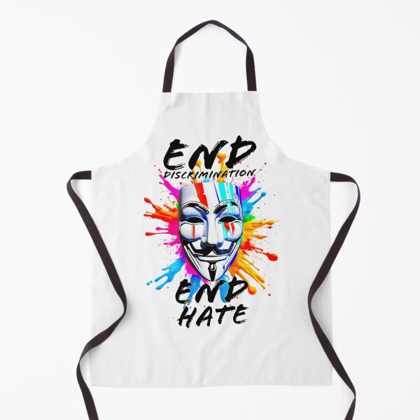 Item preview, Protest slogans. Anonymous. End discrimination, End hate. designed and sold by Drone-tees.