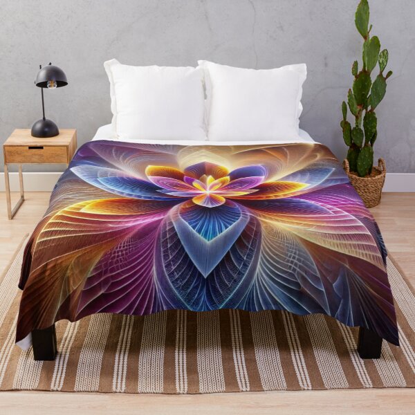 Item preview, Abstract Colorful Flower Victor Vasarely Style Great Design designed and sold by Creat-Des.