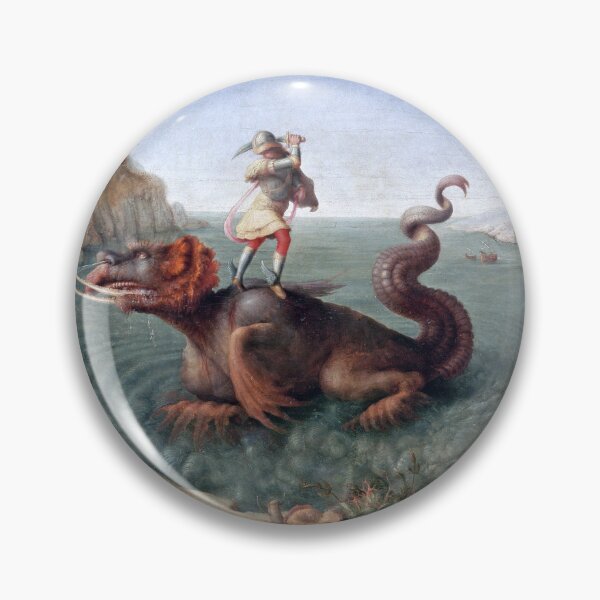 Item preview, Perseus Rescuing Andromeda 1500s painting designed and sold by Vintage Designs +.