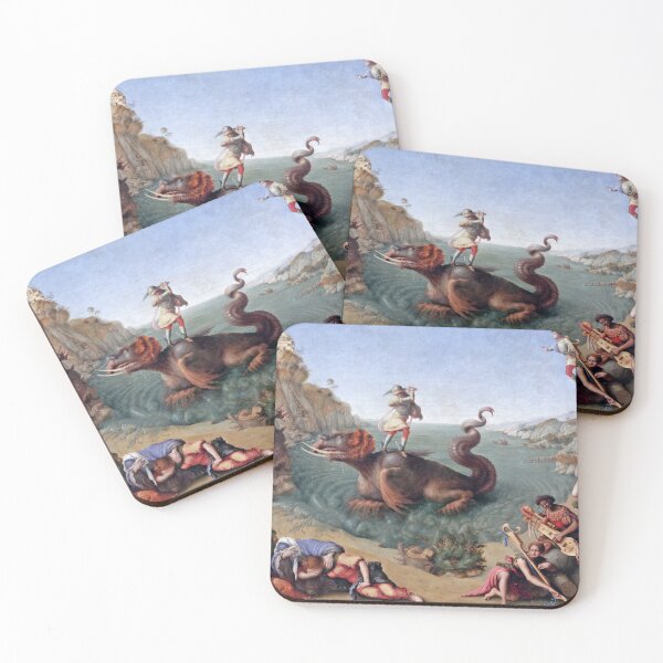 Item preview, Perseus Rescuing Andromeda 1500s painting designed and sold by Vintage Designs +.