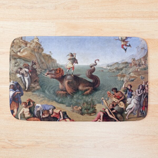Item preview, Perseus Rescuing Andromeda 1500s painting designed and sold by Vintage Designs +.
