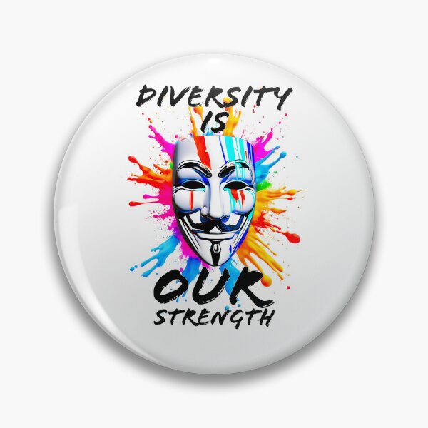 Item preview, Protest slogans. Anonymous. Diversity is our strength. designed and sold by Drone-tees.