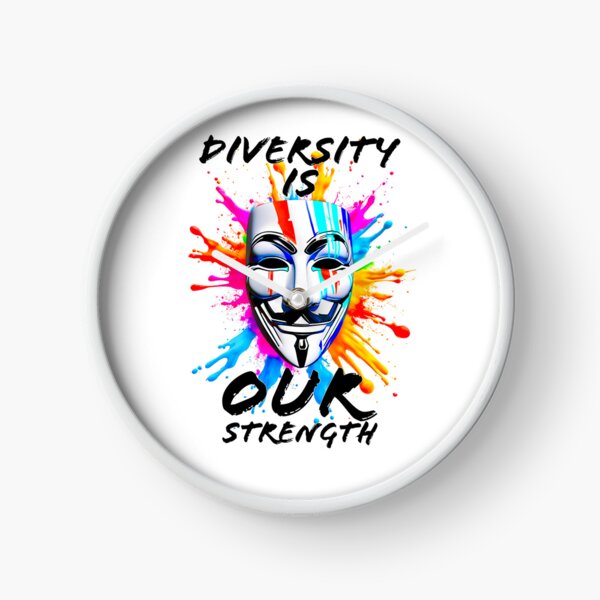 Item preview, Protest slogans. Anonymous. Diversity is our strength. designed and sold by Drone-tees.