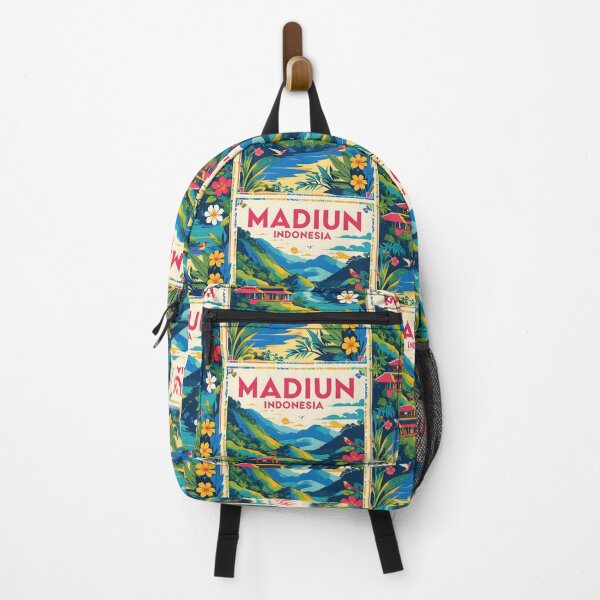 Item preview, Madiun Indonesia Vintage Travel Tourism designed and sold by TravelersGems.