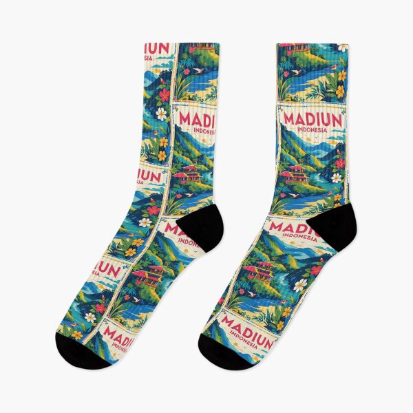 Item preview, Madiun Indonesia Vintage Travel Tourism designed and sold by TravelersGems.