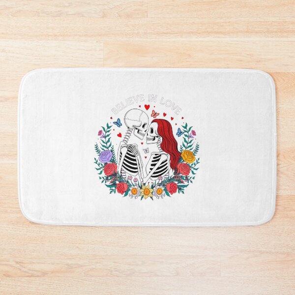 Item preview, Believe in Love, Love never dies, Love, skeleton, romance, retro, vintage, party, funnyfits70, Humor, Funny,  designed and sold by FunnyFits70.