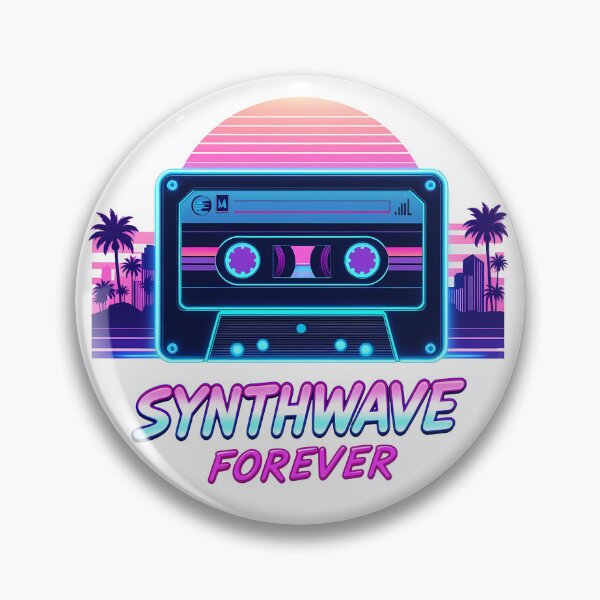 Artikelvorschau, SYNTHWAVE FOREVER – Synthwave-Ästhetik der 80er entworfen und verkauft von EnigmaVoid.