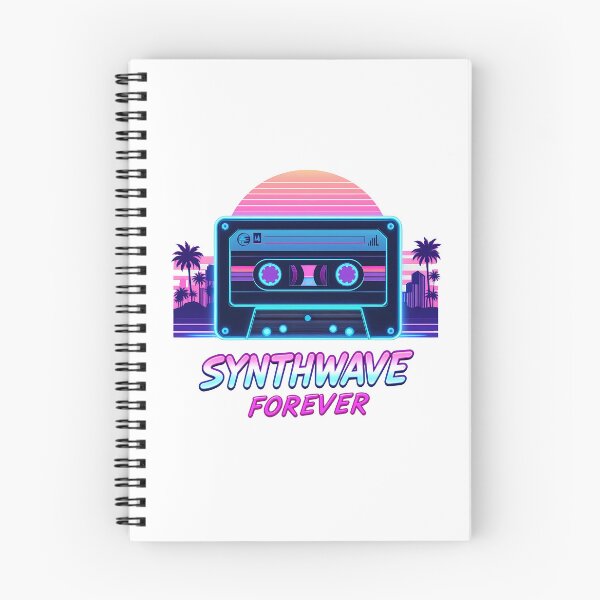 Item preview, SYNTHWAVE FOREVER - 80s Synthwave Aesthetic  designed and sold by EnigmaVoid.