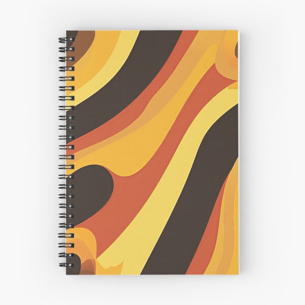 Item preview, Wavy Retro Lines designed and sold by WarPapers.