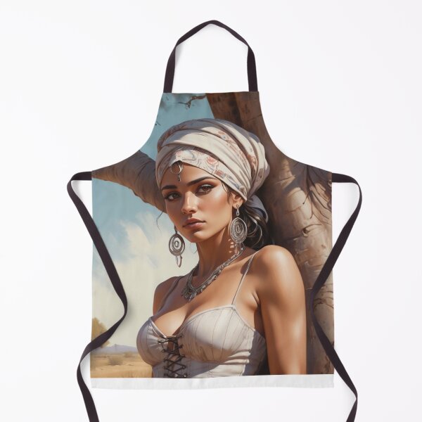 Item preview, Beautiful Romani Gypsy girl illustration designed and sold by Vintage Designs +.