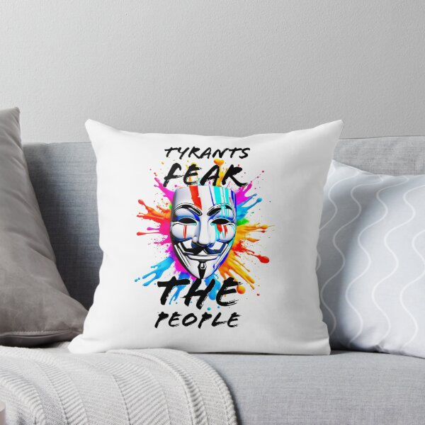 Item preview, Protest slogans. Anonymous. Tyrants fear the people. designed and sold by Drone-tees.