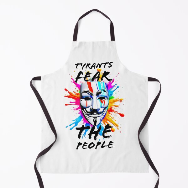 Item preview, Protest slogans. Anonymous. Tyrants fear the people. designed and sold by Drone-tees.