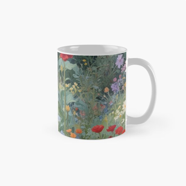 Item preview,   A Beautiful Flower Garden painting inspired by Gustav Klimt designed and sold by Vintage Designs +.