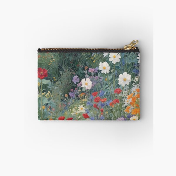 Item preview,   A Beautiful Flower Garden painting inspired by Gustav Klimt designed and sold by Vintage Designs +.