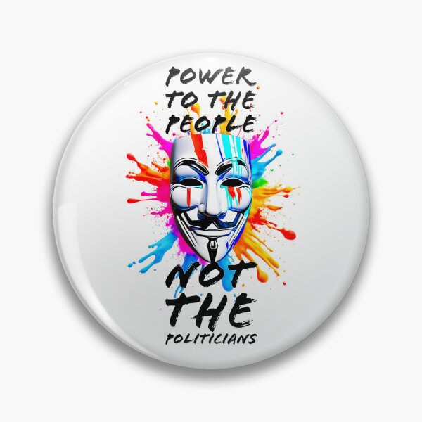 Item preview, Protest slogans. Anonymous. Power to the people. designed and sold by Drone-tees.