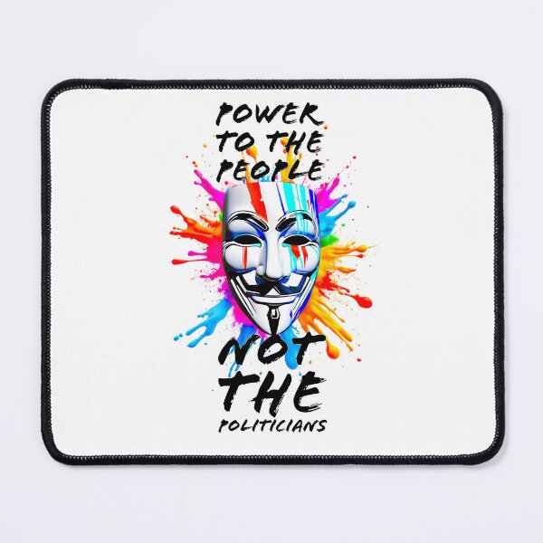 Item preview, Protest slogans. Anonymous. Power to the people. designed and sold by Drone-tees.