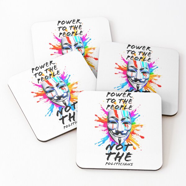 Item preview, Protest slogans. Anonymous. Power to the people. designed and sold by Drone-tees.
