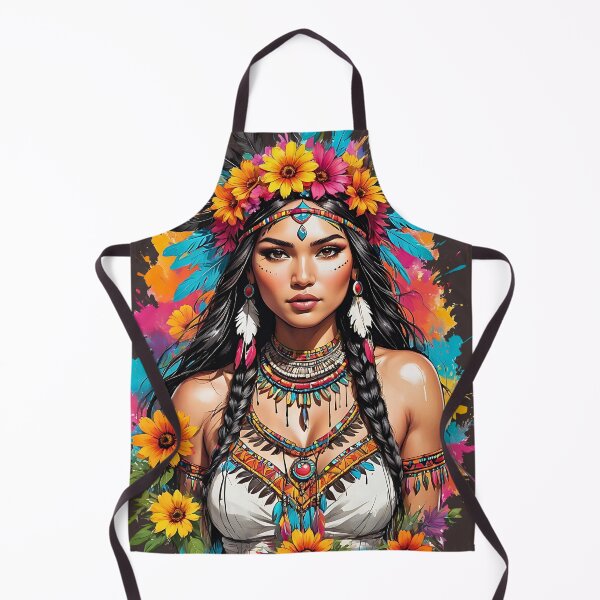 Item preview, Pocahontas Warrior Spirit: Indigenous Beauty, Strength, Freedom, Nature designed and sold by BorgSpareParts.