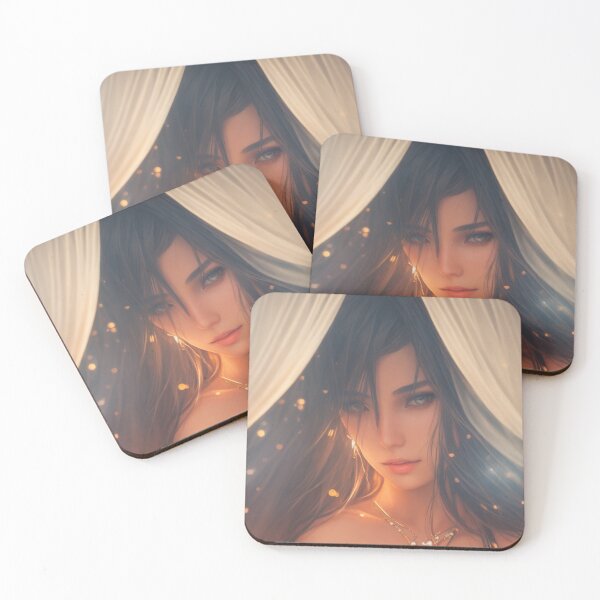 Item preview, Arabian Nights - beautiful princess looking through a curtain designed and sold by Vintage Designs +.