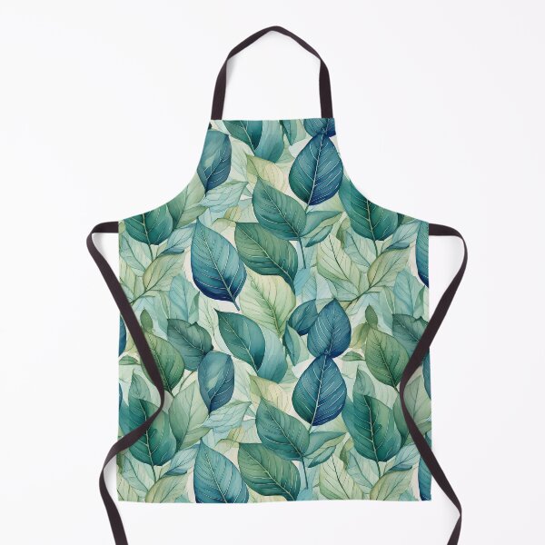 Item preview, Leaves in hand painted watercolor style designed and sold by Designbes.