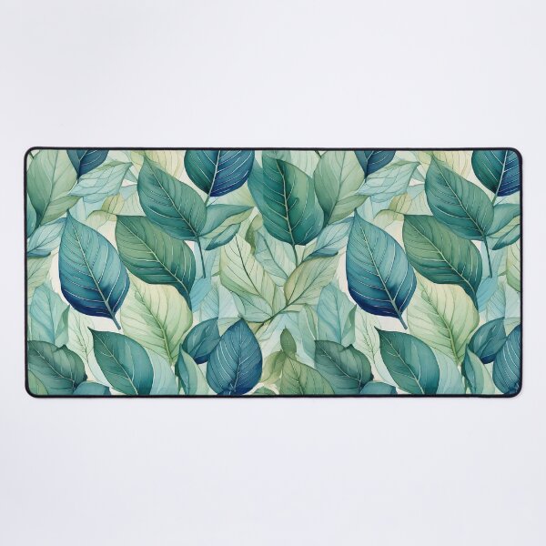 Item preview, Leaves in hand painted watercolor style designed and sold by Designbes.