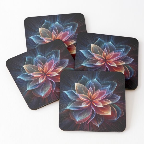 Item preview, Abstract Colorful Flower Victor Vasarely Style Great Design designed and sold by Creat-Des.