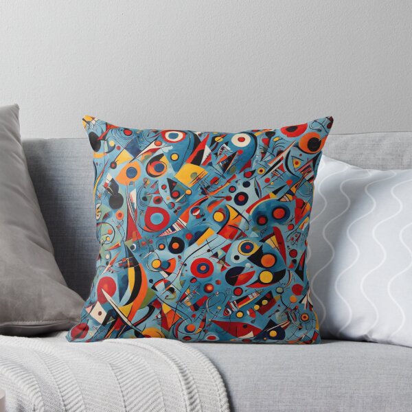 Item preview,  Kandinsky inspired beautiful abstract pattern art designed and sold by Vintage Designs +.
