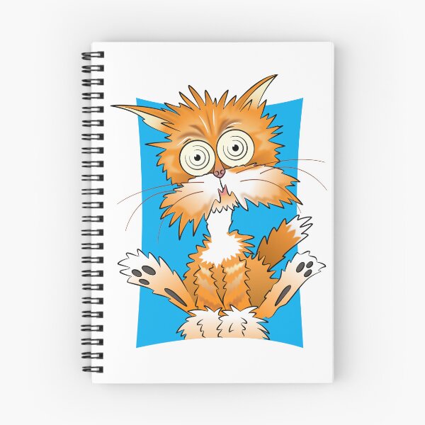 Item preview, Freaked out ginger cat designed and sold by Mark_Harvey_Creative.