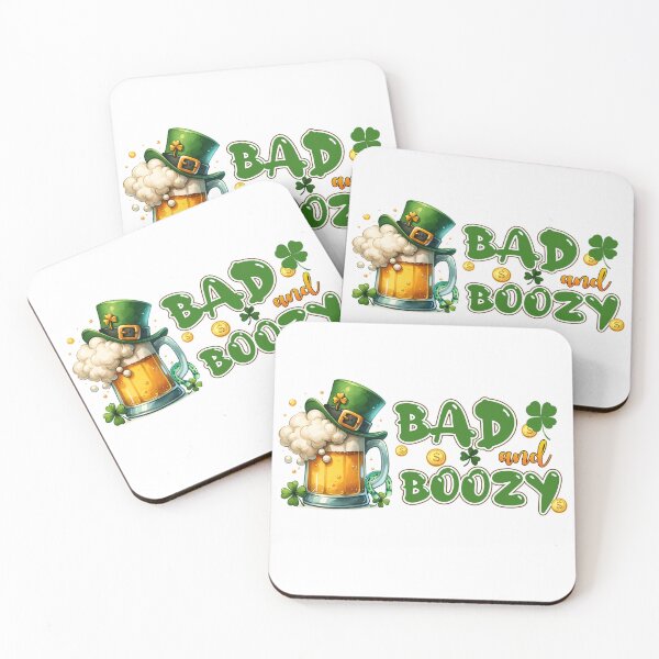 Item preview, Bad and Boozy St. Patrick's Day Funny Beer Design Gifts designed and sold by Maniutek.