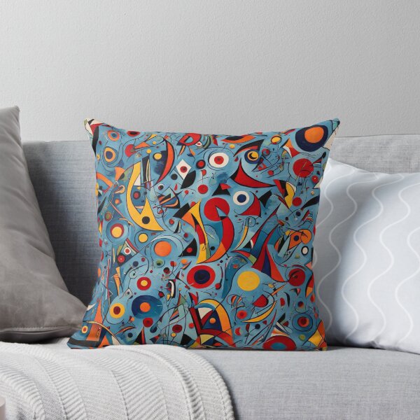 Item preview,  Kandinsky inspired beautiful abstract pattern art designed and sold by Vintage Designs +.