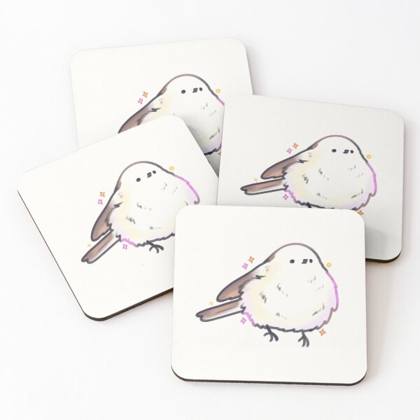 Item preview, Long-tailed tit illustration  designed and sold by Mayarartsy.