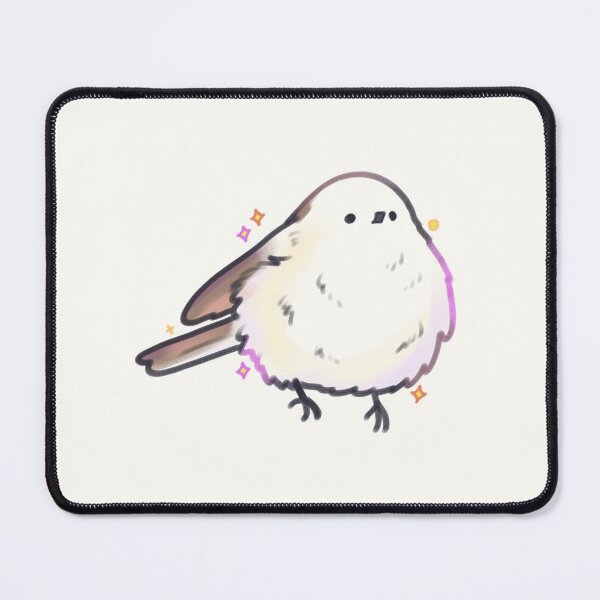 Item preview, Long-tailed tit illustration designed and sold by Mayarartsy.