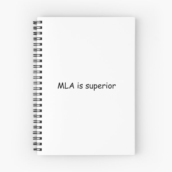 Item preview, MLA is Superior – The Best Citation Style designed and sold by shufflik.