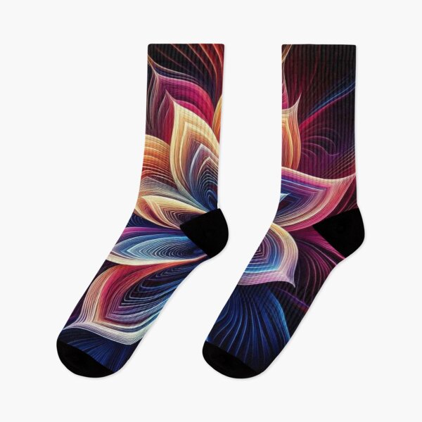 Item preview, Abstract Colorful Flower Victor Vasarely Style Great Design designed and sold by Creat-Des.