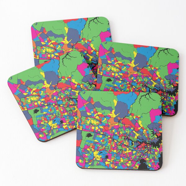 Item preview, Sydney Australia City Map Pop Art designed and sold by Stadify.