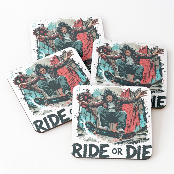 Item preview, Ride or Die - 90s Grunge & Skateboard Culture designed and sold by EnigmaVoid.