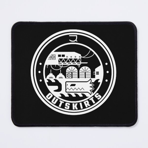 Item preview, Outskirts Emblem (White) - Rain World designed and sold by Xpress-Art.