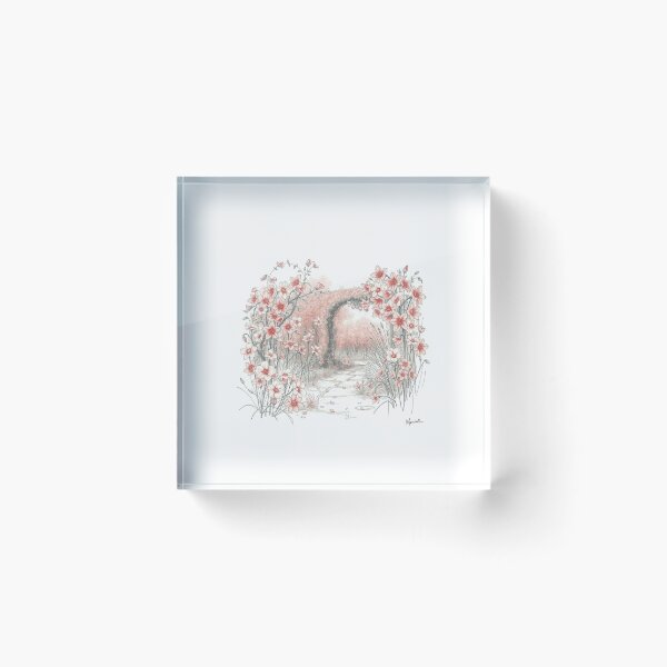 Item preview,  A Beautiful Flower Garden painting inspired by Gustav Klimt designed and sold by Vintage Designs +.