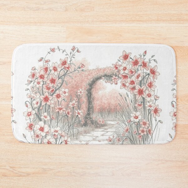 Item preview,  A Beautiful Flower Garden painting inspired by Gustav Klimt designed and sold by Vintage Designs +.