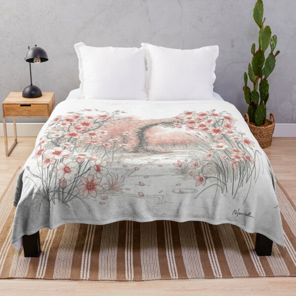Item preview,  A Beautiful Flower Garden painting inspired by Gustav Klimt designed and sold by Vintage Designs +.