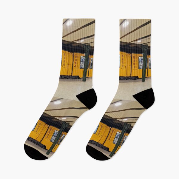 Item preview, Yellow Train at a Metro Station, Budapest designed and sold by Gaboro.