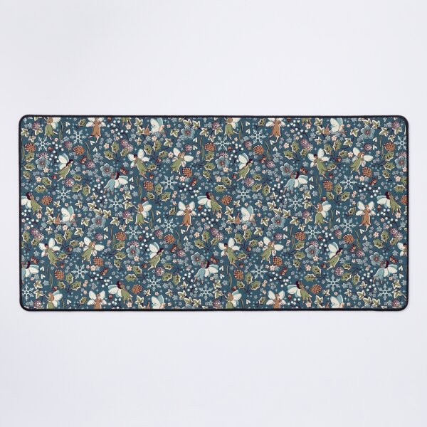 Item preview, Winter Fairies - Dark Turquoise designed and sold by appleyards.
