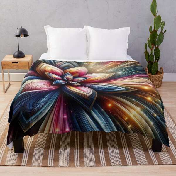 Item preview, Abstract Colorful Flower Victor Vasarely Style Great Design designed and sold by Creat-Des.