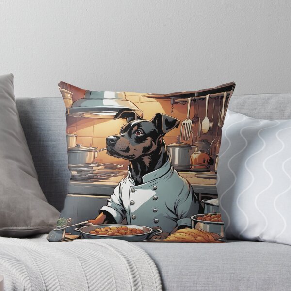 Item preview, Puppy as a Chef, in a kitchen preparing meals designed and sold by Colin Bentham.