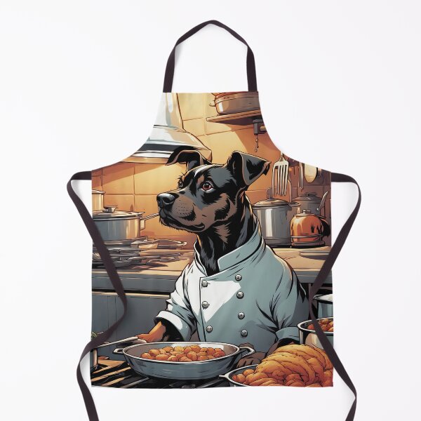 Item preview, Puppy as a Chef, in a kitchen preparing meals designed and sold by Colin Bentham.