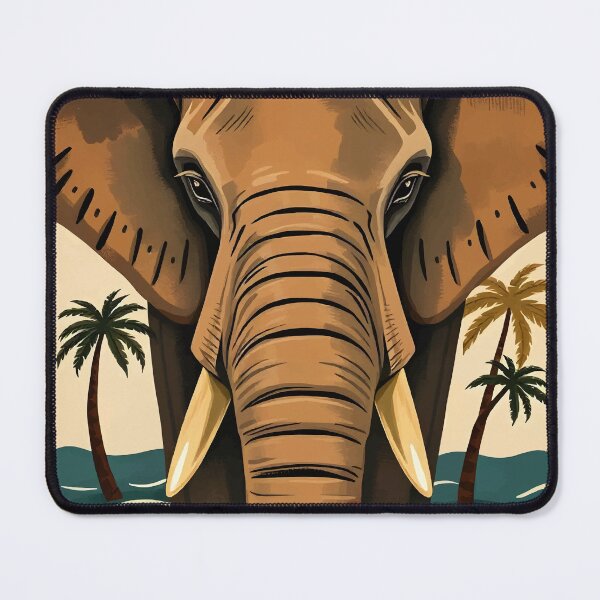 Item preview, Majestic Island Elephant – Tropical Tusked Giant designed and sold by WildlifeInc.