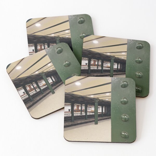 Item preview, Metro Line M1 Station in Budapest, Green Pillar designed and sold by Gaboro.