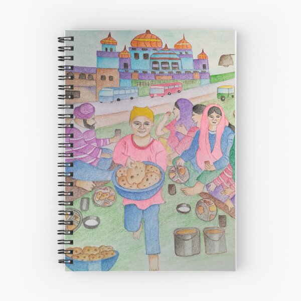 Item preview, Langar seva-selfless service designed and sold by sdclifestyle.